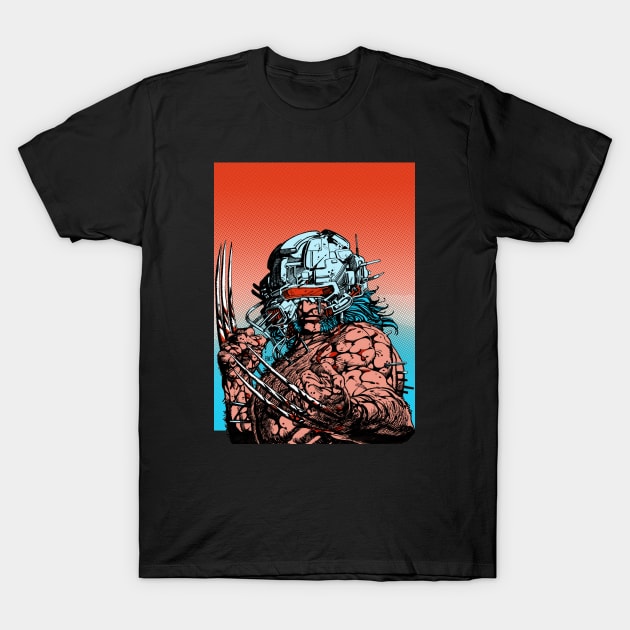 Weapon X Riso T-Shirt by SkipBroTees